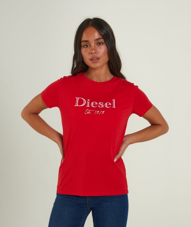 Diesel Alicia T-Shirt Tango Red