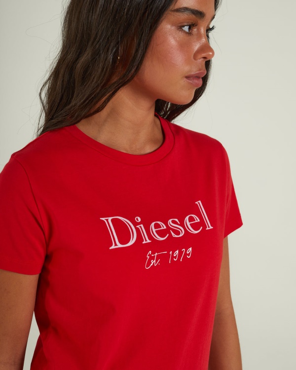 Diesel Alicia T-Shirt Tango Red