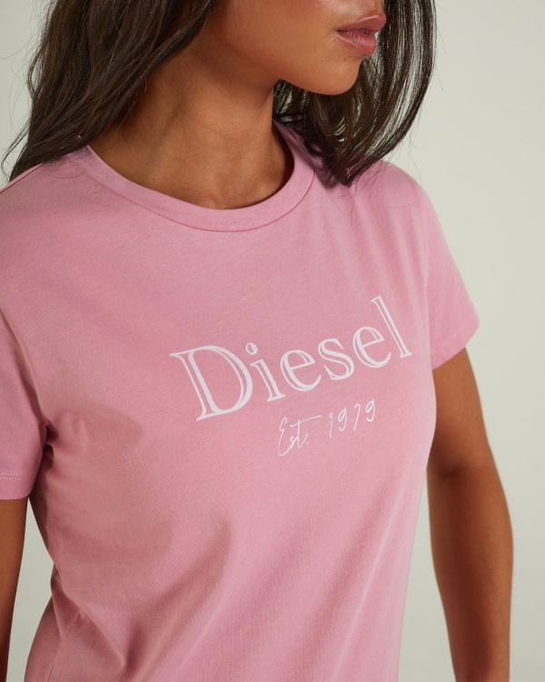Diesel Alicia T-Shirt Polignac Pink