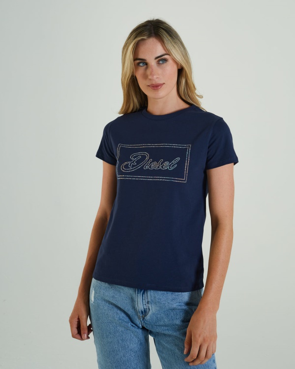 Hattie T-Shirt Blue Navy Diesel