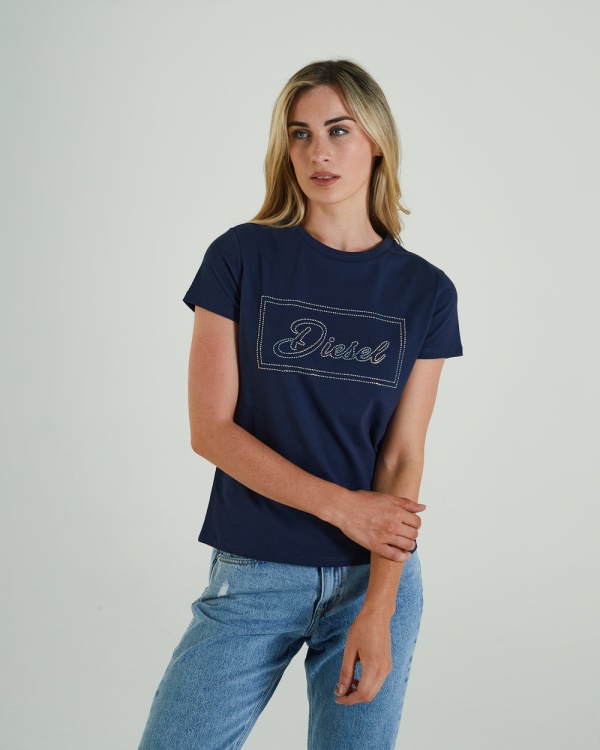 Hattie T-Shirt Blue Navy Diesel