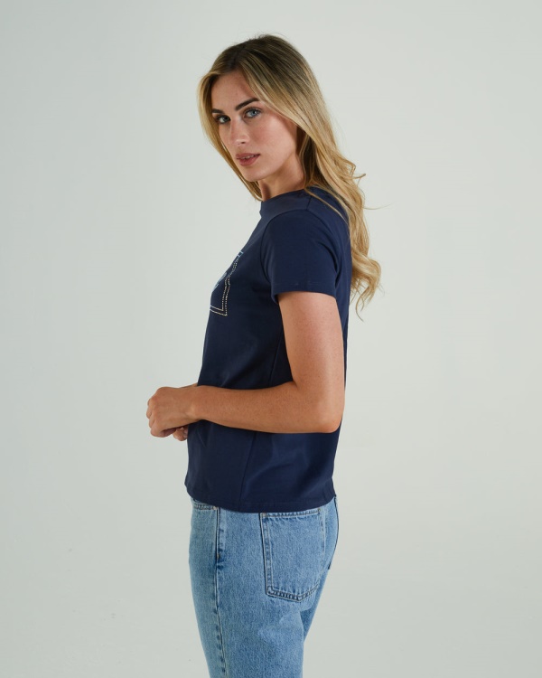 Hattie T-Shirt Blue Navy Diesel