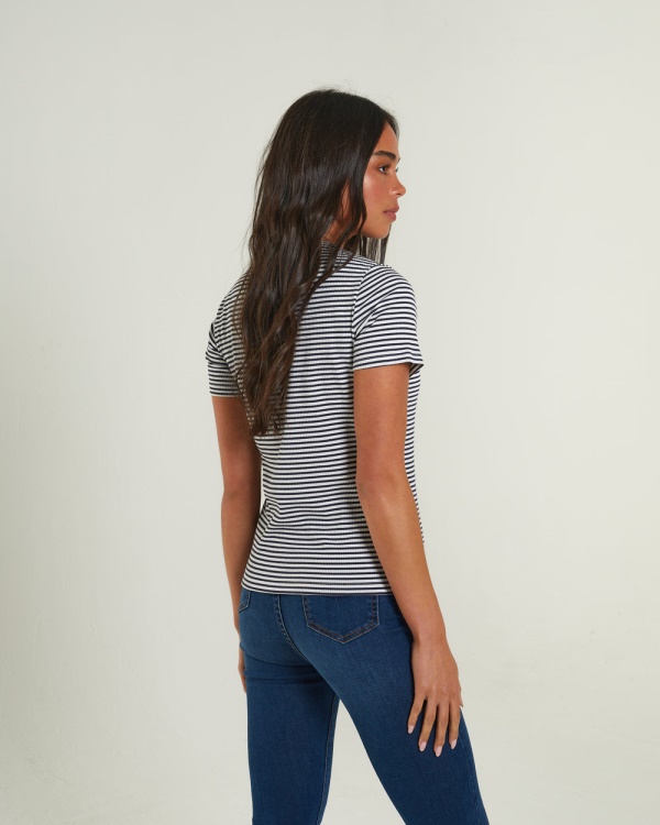 Emmeline T-Shirt Blue Navy Diesel