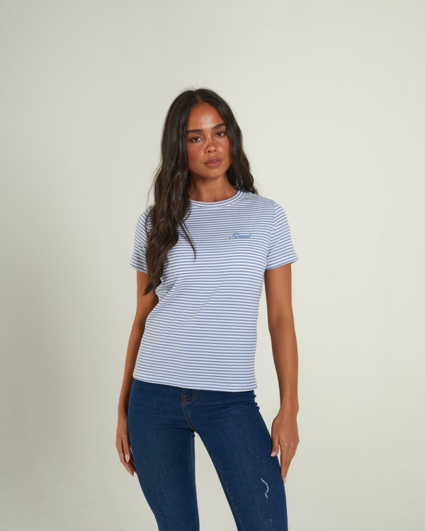 Emmeline T-Shirt Dusky Blue Diesel