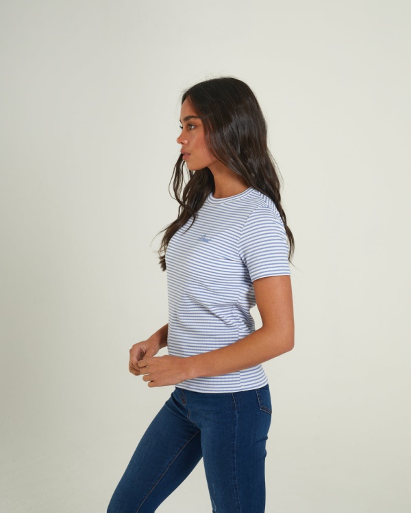 Emmeline T-Shirt Dusky Blue Diesel