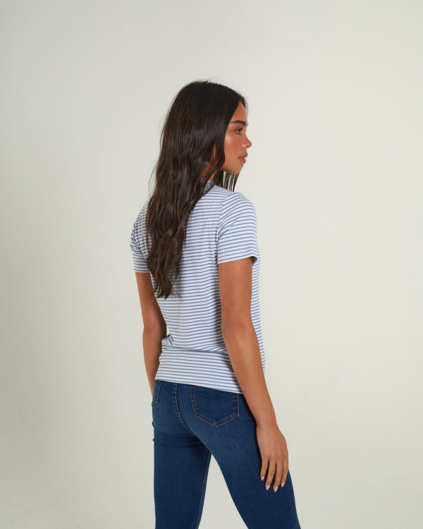 Emmeline T-Shirt Dusky Blue Diesel