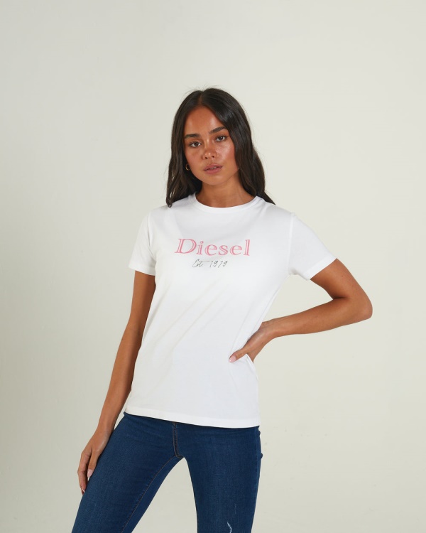 Diesel Alicia T-Shirt White
