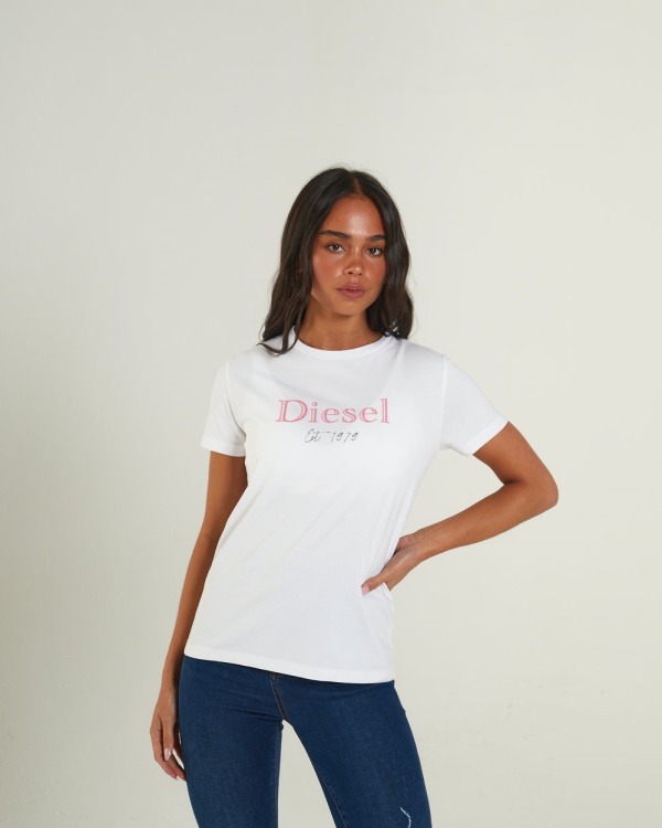Diesel Alicia T-Shirt White