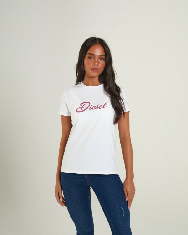 Delilah T-Shirt Optic Diesel White