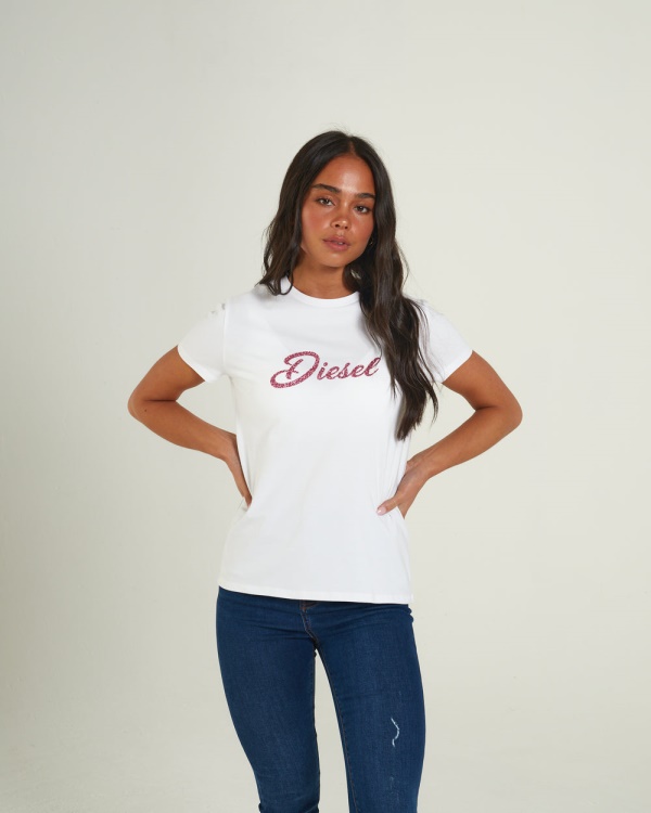Delilah T-Shirt Optic Diesel White