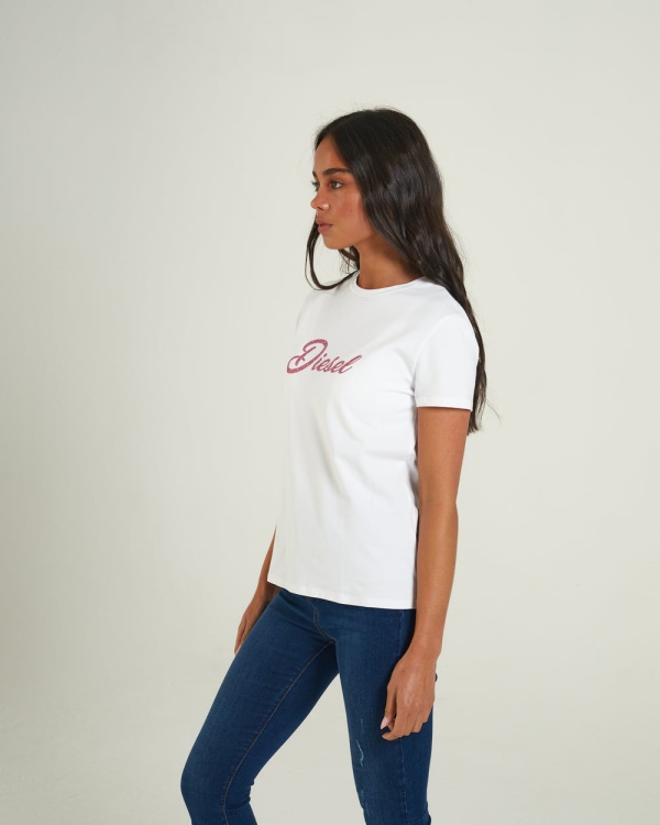 Delilah T-Shirt Optic Diesel White