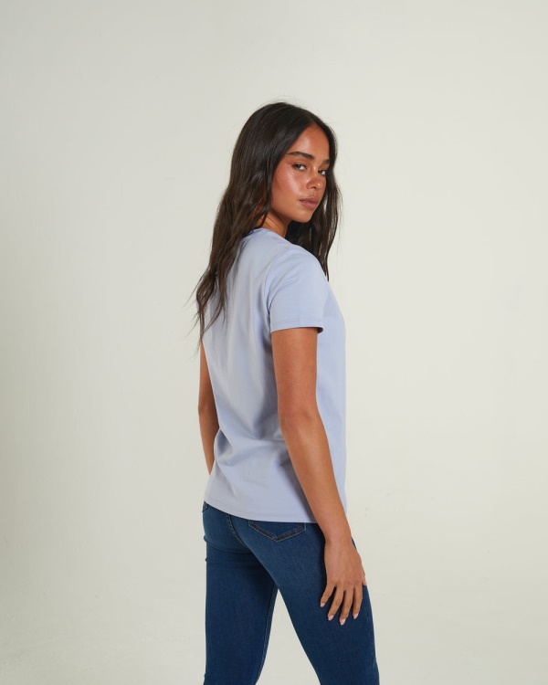 Diesel Delilah T-Shirt Dusky Blue