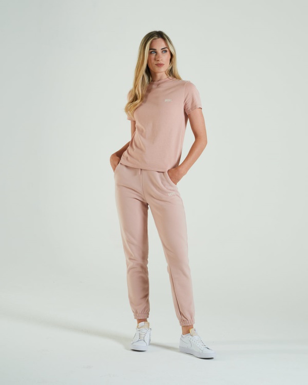 Radiance T-Shirt Dusty Pink Diesel