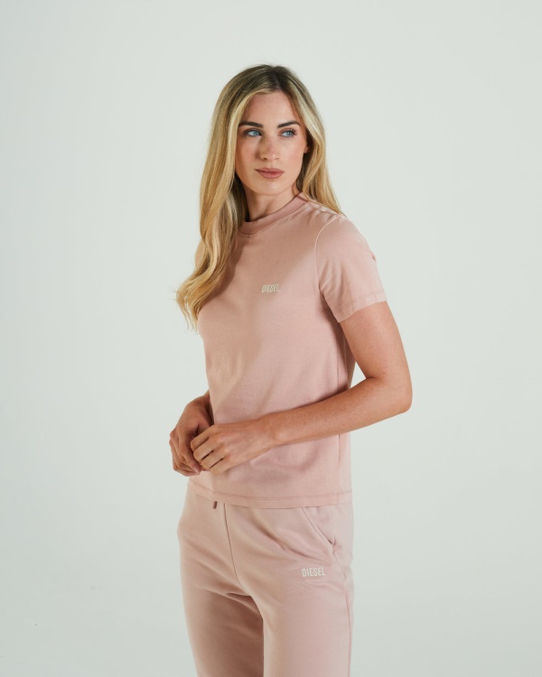 Radiance T-Shirt Dusty Pink Diesel