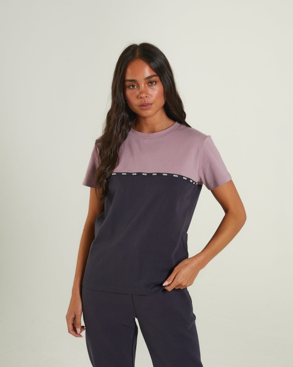 Pink Diesel Sandy T-Shirt Rosy Purple