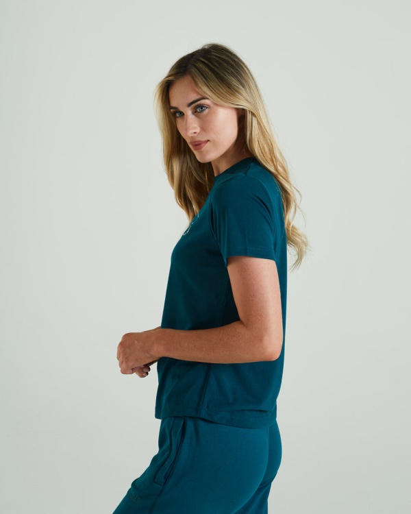 Diesel Ruby T-Shirt Teal Green Green