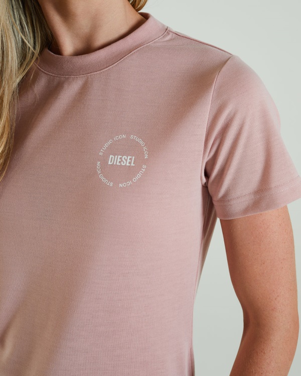Ruby T-Shirt Soft Pink Diesel