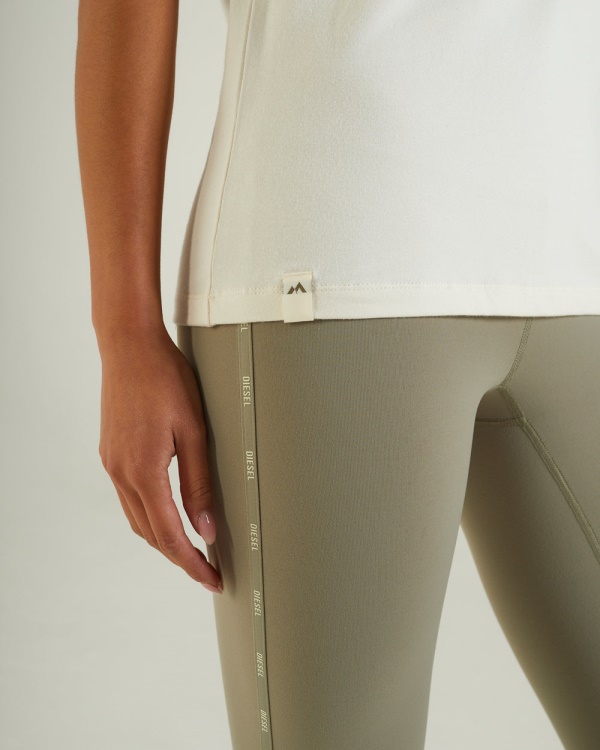 Diesel Julia T-Shirt Cream Ivory
