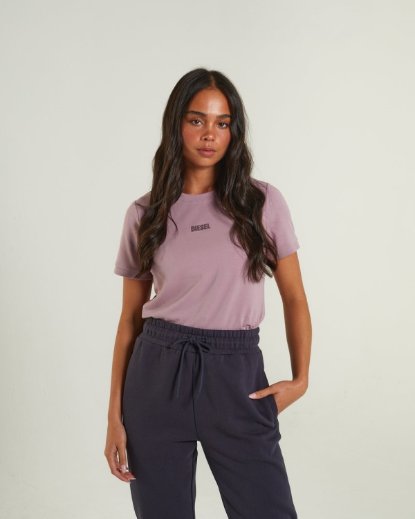 Julia T-Shirt Rosy Purple Diesel Pink