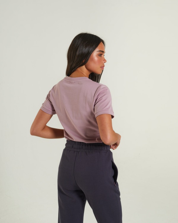 Julia T-Shirt Rosy Purple Diesel Pink