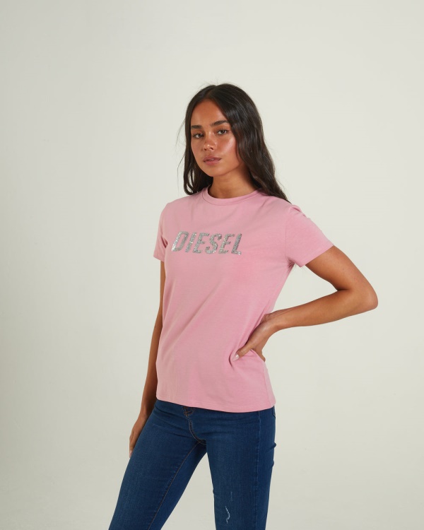 Diesel Mamie T-Shirt Polignac Pink