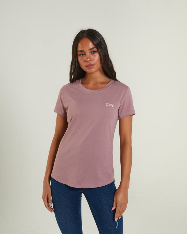Diesel Cloda Basic T-Shirt Rosy Purple