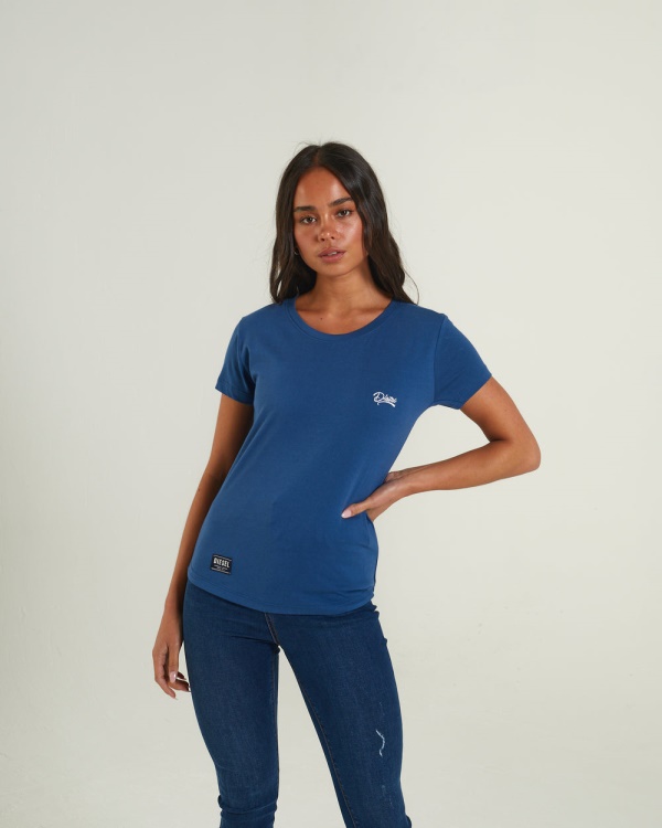 Cloda Basic Tee Summer Sapphire Diesel Summer Sapphire