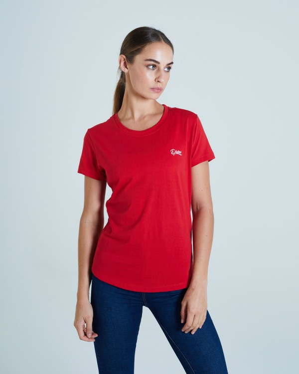 Cloda Basic Tee Ribbon Red Diesel
