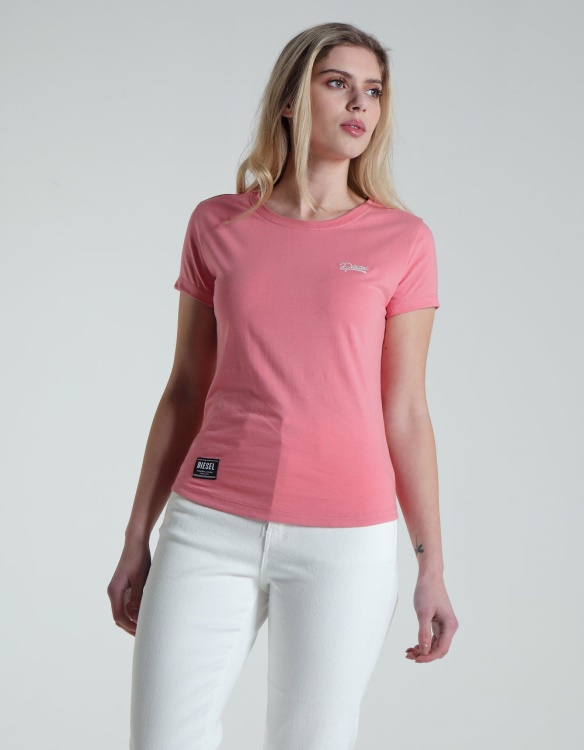 Pink Cloda Tee New Rose Diesel