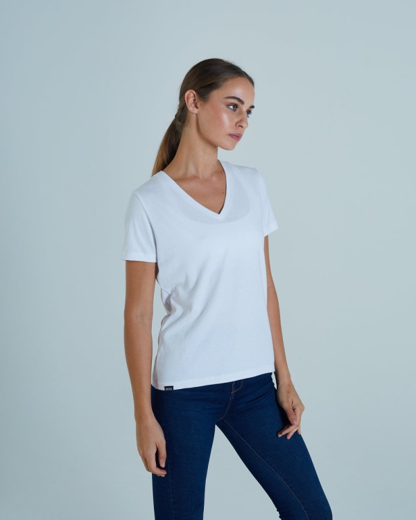 Ada Basic Tee Diesel White