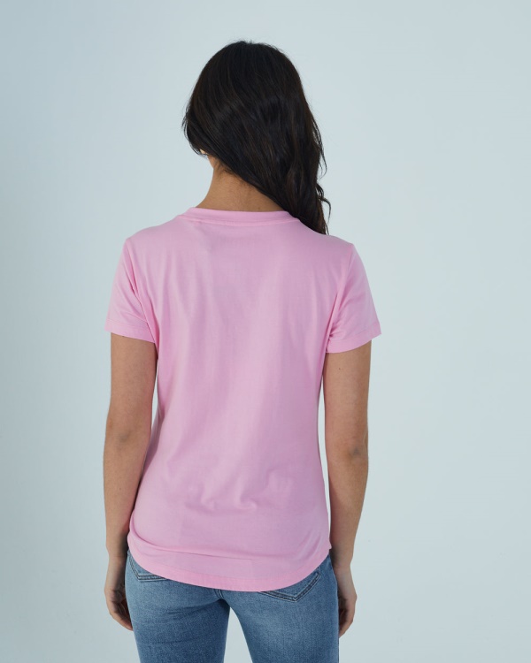 Diesel Cloda Basic Tee Pink Lemonade