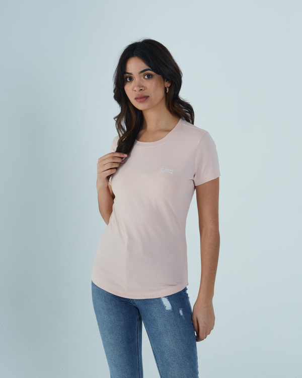 Cloda Basic Tee Light Pink Diesel