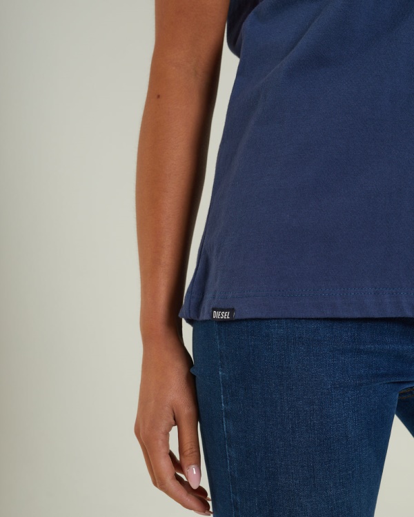 Ada Basic Tee Peacock Navy Diesel