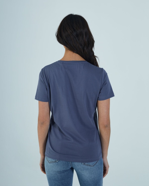 Diesel Ada Basic Tee Lavender Slate Purple