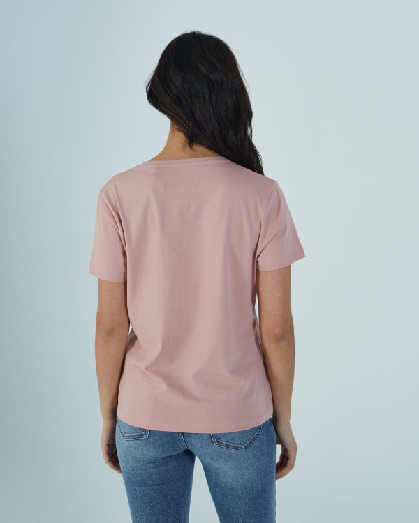 Ada Basic Tee Dusty Pink Diesel
