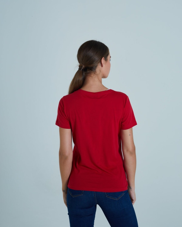 Diesel Ada Basic Tee Chilli Pepper Red