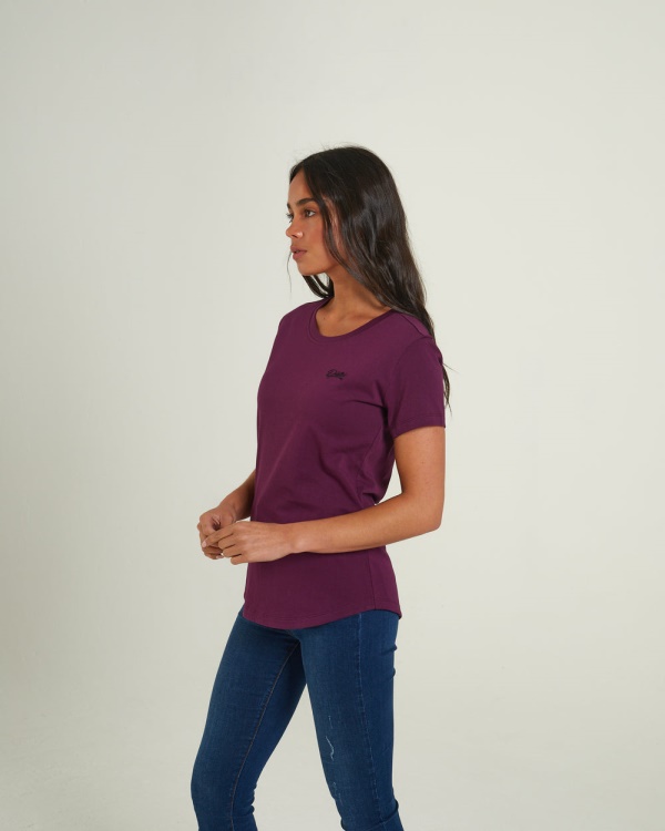 Diesel Cloda Basic T-Shirt Grape Purple