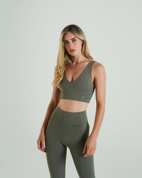Restday Bra Olive Green Diesel Green