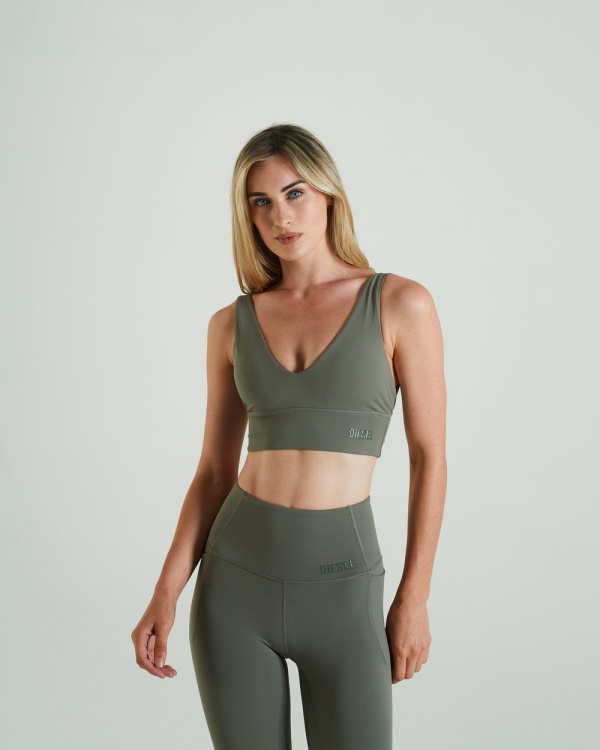 Restday Bra Olive Green Diesel Green