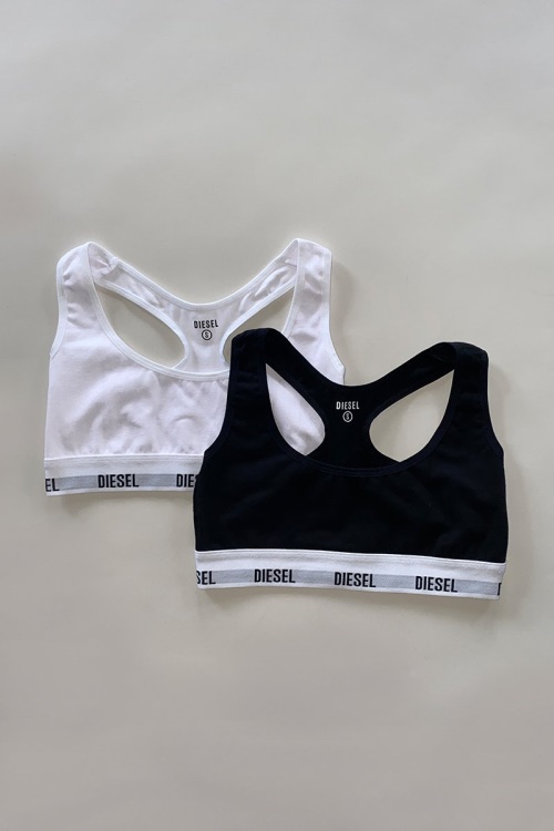 White/Mauve Diesel Aubrey 2 Pack Bra