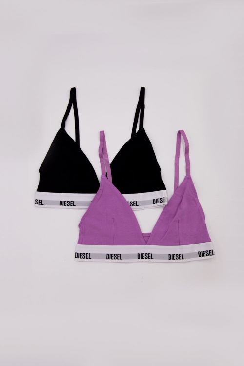 Willow Bra Black/Purple Diesel Charcoal/Pink/White