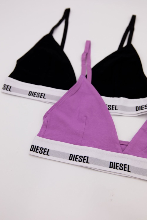 Willow Bra Black/Purple Diesel Charcoal/Pink/White