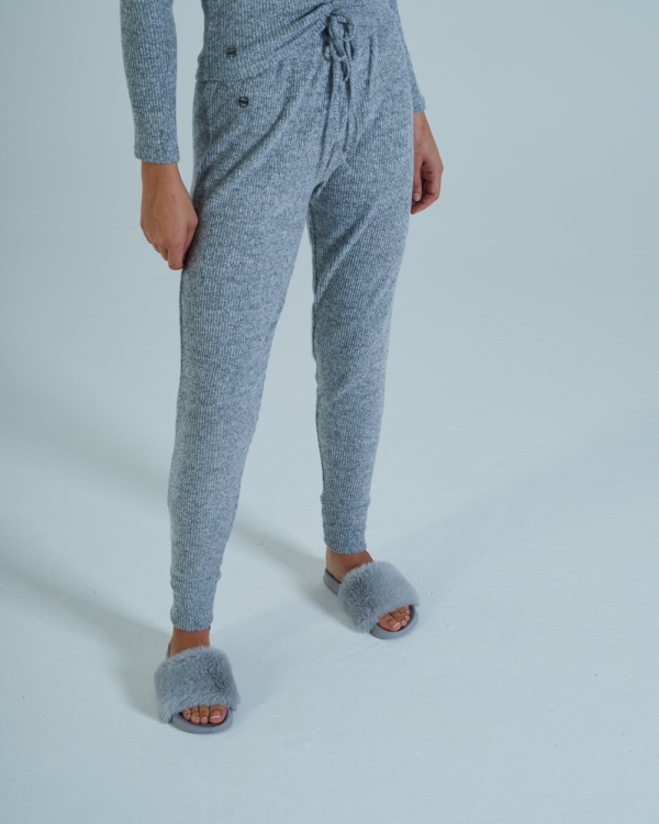 Diesel Saffron Sliders Grey