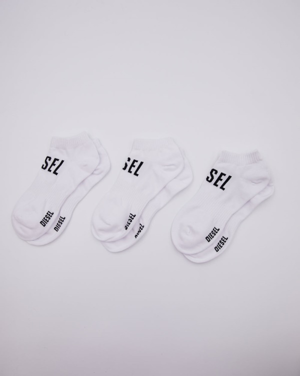 Libby 3 Pack Active Socks Optic Diesel White