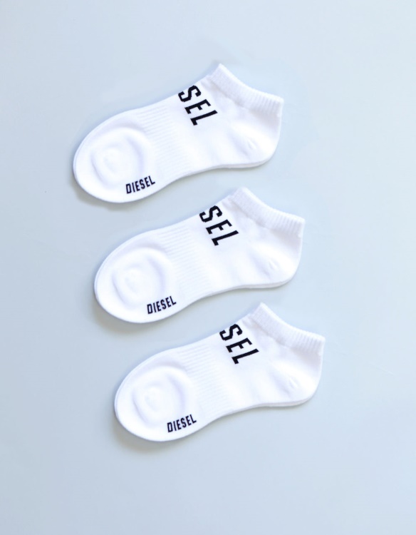 Libby 3 Pack Active Socks Optic Diesel White