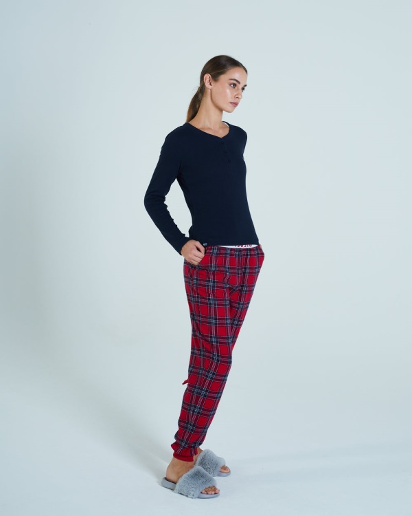 Diesel Maria Loungeset Red Tartan