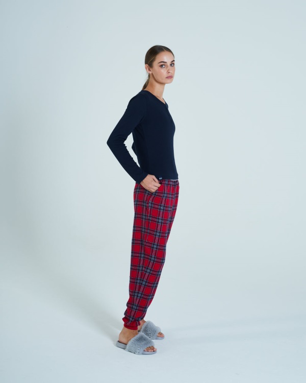 Diesel Maria Loungeset Red Tartan