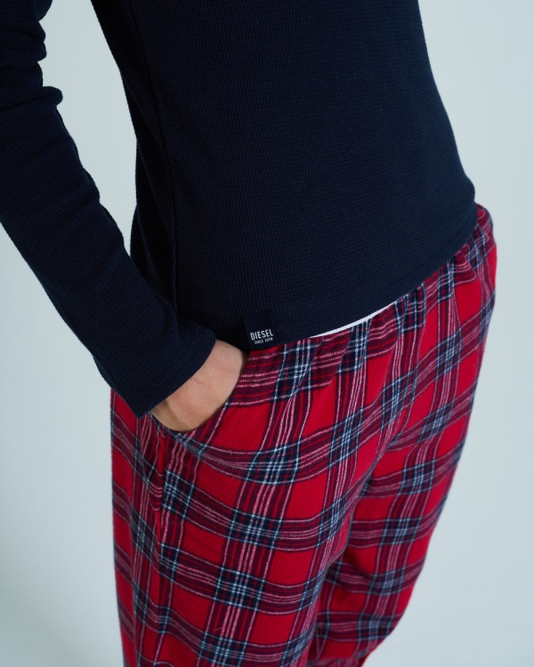 Diesel Maria Loungeset Red Tartan