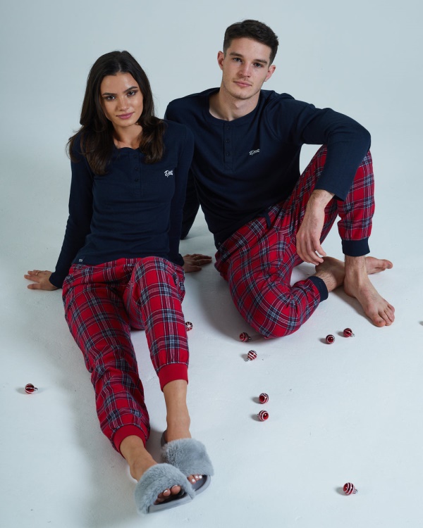 Diesel Maria Loungeset Red Tartan