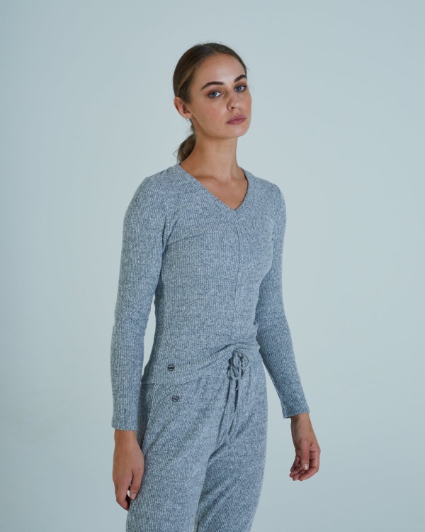 Dani Lounge Top Diesel Grey